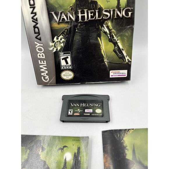 CIB With Poster! Van Helsing (Nintendo Game Boy Advance, 2004) - Picture 9 of 14